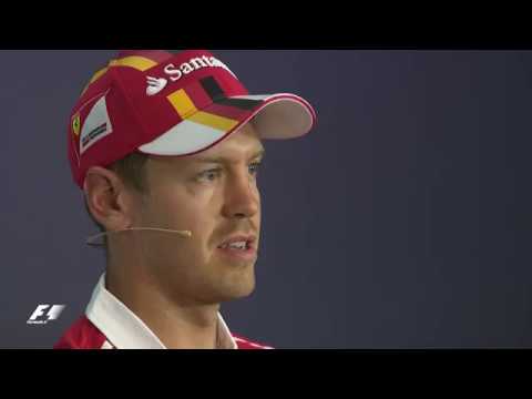 Vettel & Hamilton Discuss Baku Safety Car Clash | 2017 Austrian Grand Prix