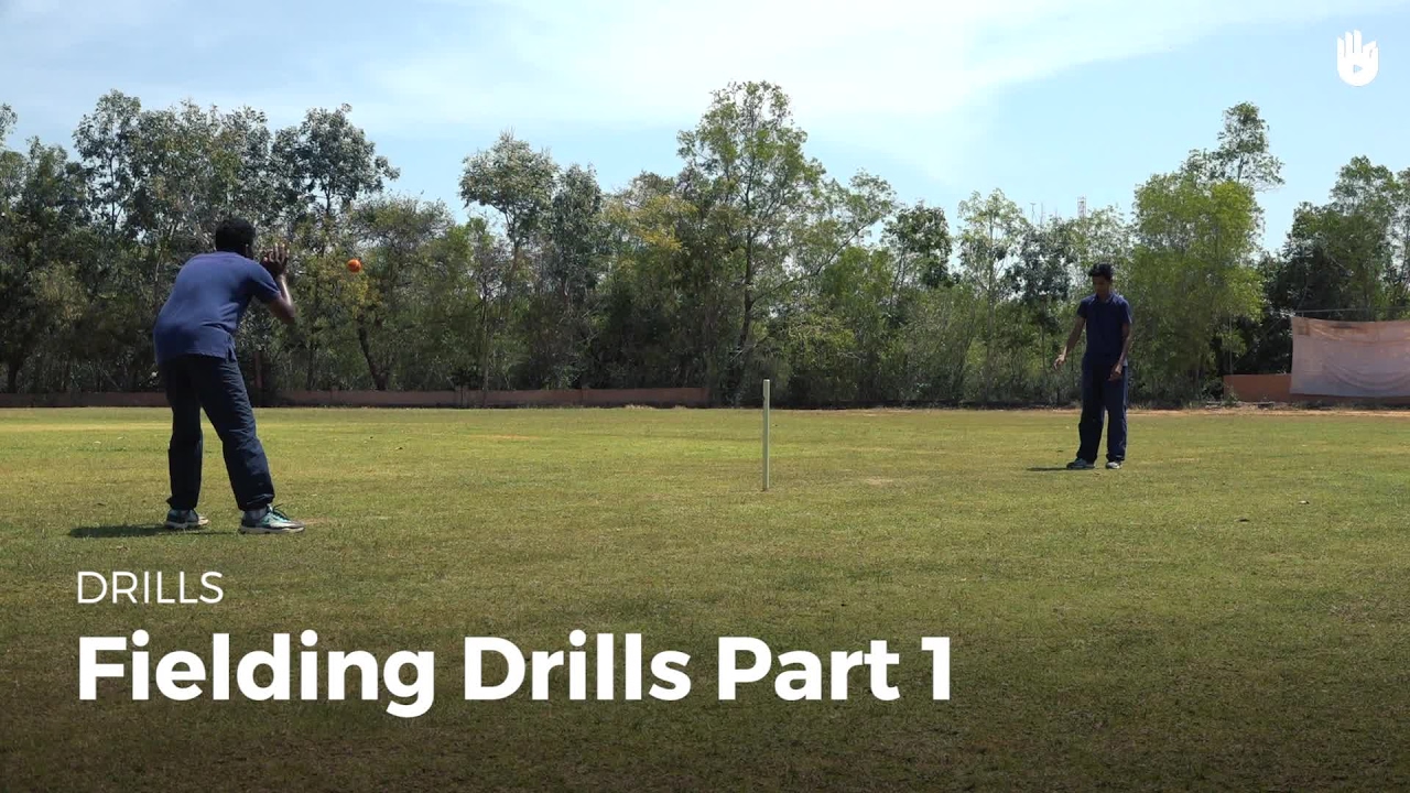 Fielding Drills Part 1 How to Play Cricket Sikana