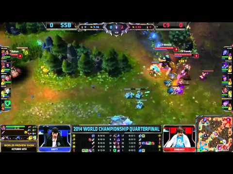 SSB vs C9   2014 World Championship Quarterfinals D2G1