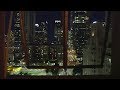 DOWNTOWN LOS ANGELES City View Night Relaxing Video W City Sounds
