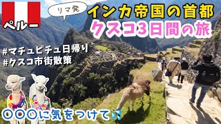 【南米旅】ペルーの古都クスコとマチュピチュ巡り。世界遺産と珍グルメ