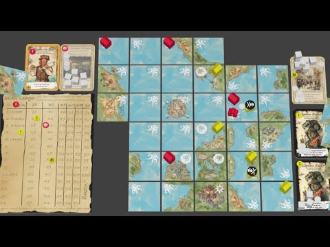 How to play Cartolan - Trade Winds (quick game without card effects)