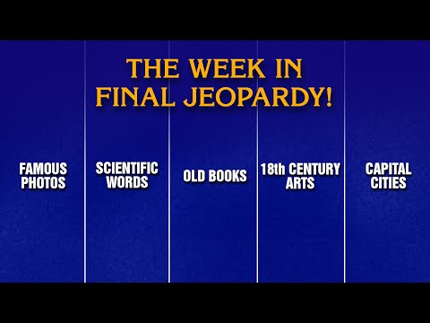 A Week in Final Jeopardy!: 1/19/26-1/23/26 | JEOPARDY!
