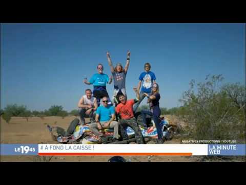 La Minute Web M6 du 30/01/2018  - Chute libre en voiture + Rat se lave