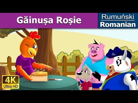Găinușa Roșie | The Little Red Hen in Romana | Basme in limba romana | @RomanianFairyTales