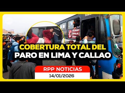 🔴 EN VIVO Paro de Transportistas: Movilidad en Lima y Callao durante la jornada #RPPEspeciales