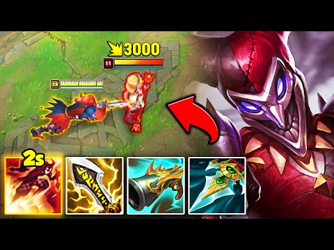 Shaco but I have no cooldown on Q and can perma stealth (FULL CRIT BUILD)