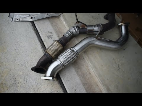 Catless Front Pipe Installation Guide for 2017 + Civic Type R FK8