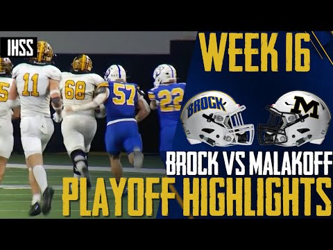 Brock vs Malakoff - 2023 Week 16 Football Highlights