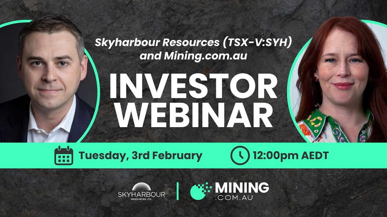 Skyharbour Webinar with Mining.com.au