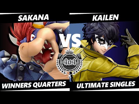 4o4 Smash Monthly 9 - Sakana (Bowser) vs Kailen (Joker) - Winners Quarter-Final