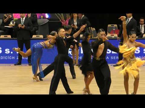 Vyslouzil - Sloukova, WDSF Czech Dance Open Latin 2019, Rumba