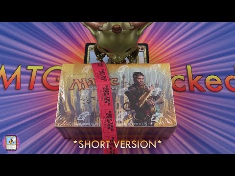 MTG Unpacked - Dragon's Maze Booster Box *Part 1* SHORT VERSION