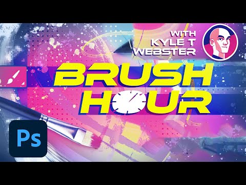 Brush Hour w/ Kyle T. Webster - Lesser Known Brushes (Part 1: Runny Inkers) | Adobe Creative Cloud