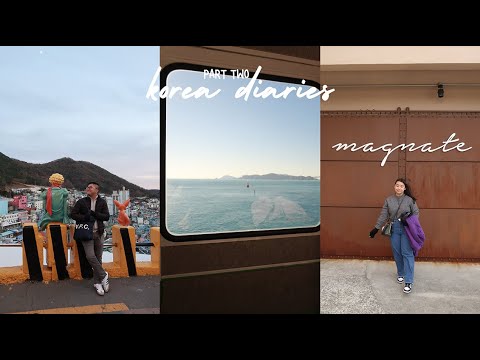Diários da Coreia 🇰🇷 Trem para Busan e últimos dias em Seul (Mercado de Gwangjang + Myeong-dong)