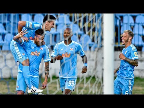 Zostrih zápasu ŠK Slovan Bratislava – FC Pjunik 5:0