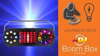Quick look at ADJ Boom Box FX1 & Boom Box FX2