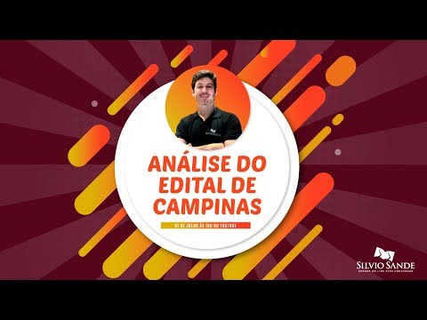 [ISS CAMPINAS] Análise do Edital com Luiz Santiago