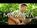 Makana - "ʻIhiuka" - Hawaiian Slack Key Guitar | Live in ʻĪao Valley