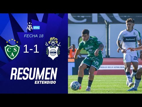 Sarmiento 1-1 Gimnasia La Plata | Resumen Extendido | Fecha 18