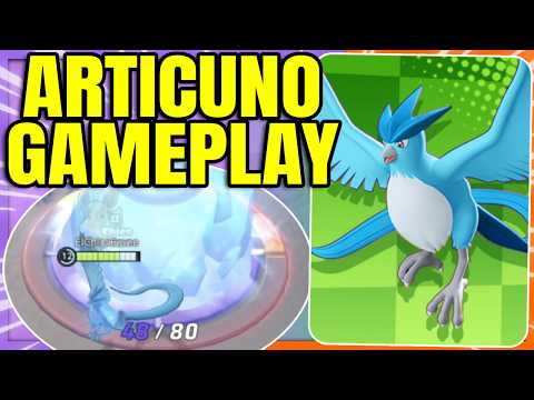 ARTICUNO looks ridiculous LEAKED GAMEPLAY | Pokemon Unite