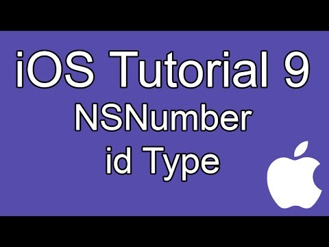 iOS tutorial- Part 9- NSNumber, id Type