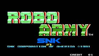 Robo Army - SNK - Arcade Version