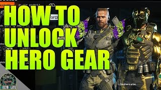 Black Ops 3 - How To UNLOCK Hero Gear For Specialists | (BO3 Classified Armor)