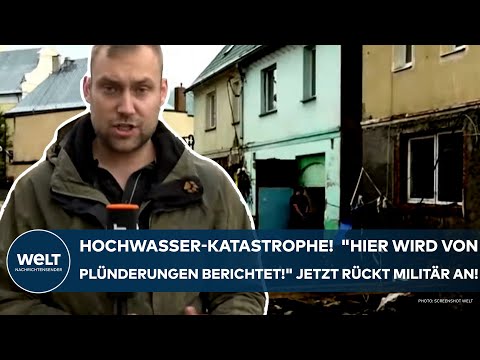Video Thumbnail: HOCHWASSER: "Hier wird von Plünderungen berichtet!" Katastrophe! Jetzt rückt das Militär an!