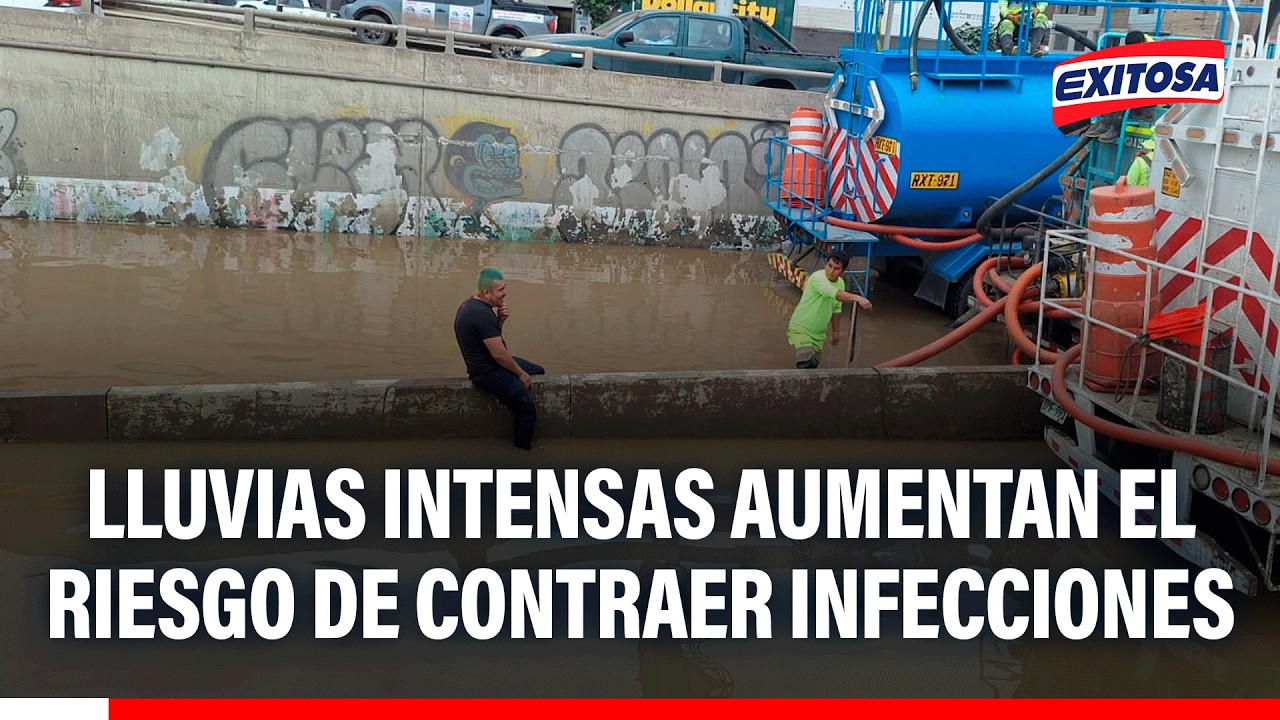 🔴🔵 Lluvias intensas aumentan el riesgo de contraer infecciones respiratorias
