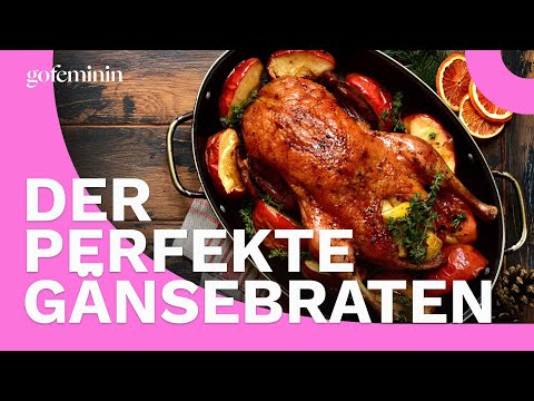 Weihnachtsgans zubereiten: So wird der Gänsebraten zart und knusprig