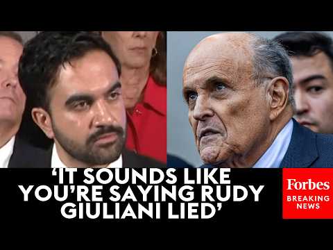 Mamdani Asked If Giuliani Should 'Stay Away' From 9/11 Memorial After Release Of New Documents