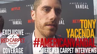 Tony Yacenda interviewed at Netflix Premiere of American Vandal #NowStreaming video