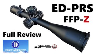 Gen 2 Discovery Optics ED-PRS-Z 5X-25X FFP Rifle Scope Review with my LCS SK19 Air Rifle
