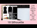 10 Types of Silhouettes