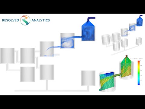 12 Tanks Puzzle CFD Coarse Mesh