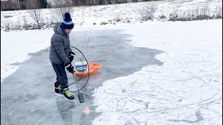 Pond Hockey with a Blow Torch