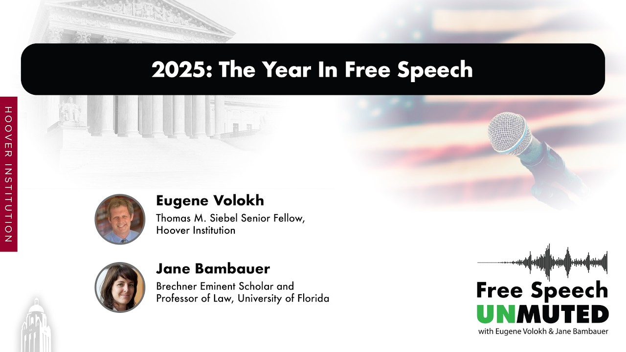 2025: The Year In Free Speech