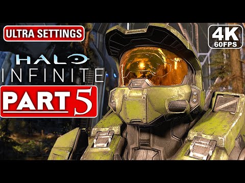 HALO INFINITE Gameplay Walkthrough Part 5 Campaign [4K 60FPS PC] - No Commentary (FULL GAME)