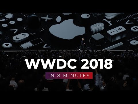 WWDC 2018 in 8 Minutes!