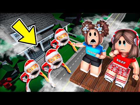 Building A SKYBASE To HIDE FROM GOO GOO GAGA..(Brookhaven)