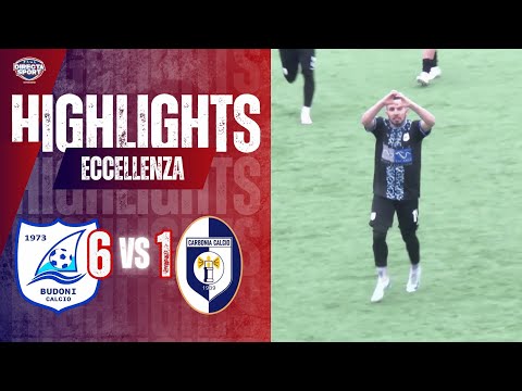 Calcio Eccellenza. - ASD Pol. Calcio Budoni - Carbonia 1939 6-1 (Highlights)