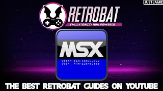 Retrobat ☆ MSX Emulation Setup Guide #retrobat #emulator #frontend