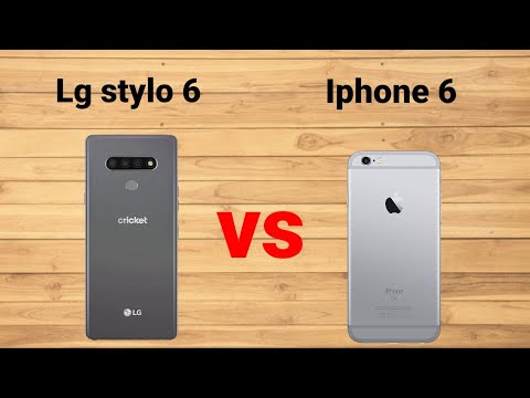 Lg stylo 6 vs IPhone 6 Speed test | comparison | which is better? video 2022