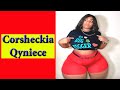Corsheckia Qyniece The Big Beautiful American Model Plus Size Model Bio Wiki Lifestyle