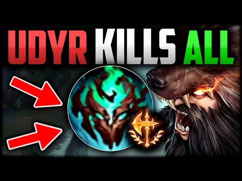 NEW UDYR BUILD KILLS ALL - How to Play Udyr Jungle & Carry for Beginners Season 14 League of Legends