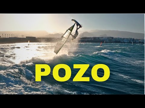 Windsurfing POZO RAW DRONE footage - World Tour Training Gran Canaria - June 15th
