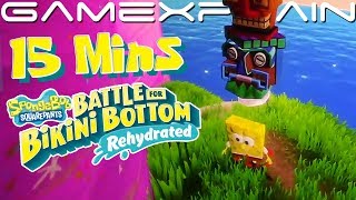 15 Minutes of SpongeBob SquarePants: Battle for Bikini Bottom Rehydrated Gameplay (PAX East)