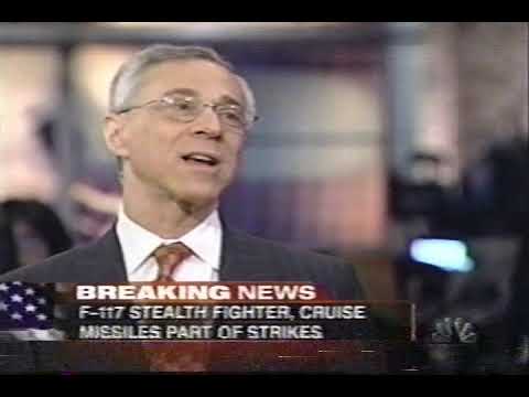 News coverage during the US invasion of Iraq , March 20 2003 part 5 - WNBC NBC4