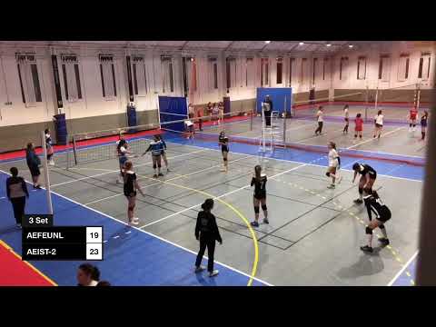 CUL VOLEIBOL F QUARTOS DE FINAL 22/23 - AEFEUNL VS AEIST